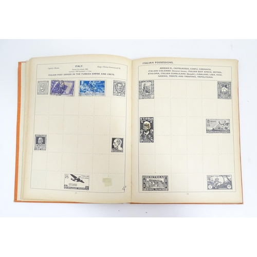 2158 - Stamps: Eight albums containing assorted 19th & 20thC Great British, Commonwealth and Worldwide stam... 