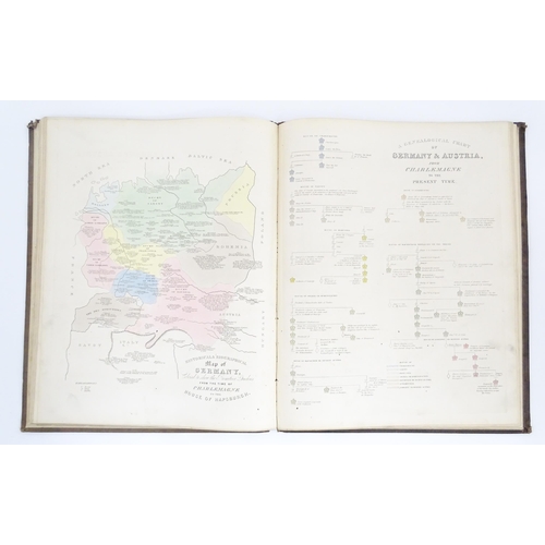 2152 - Book: A Concise Historical, Biographical & Genealogical Atlas of the Principal Events in the Histori... 