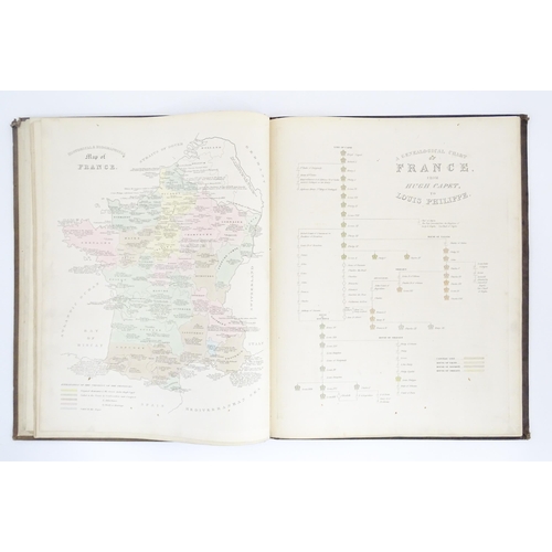 2152 - Book: A Concise Historical, Biographical & Genealogical Atlas of the Principal Events in the Histori... 