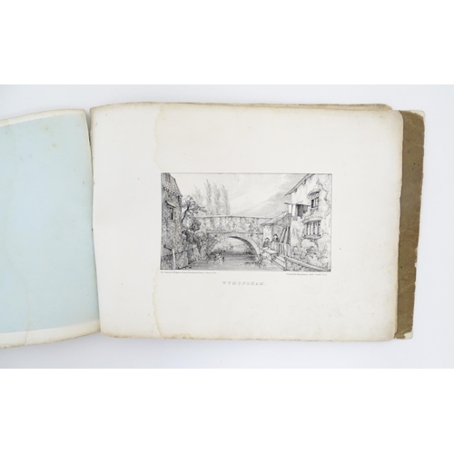 2153 - Books: Picturesque Views of all the Bridges belonging to the County of Norfolk, Parts 1 - 4, by Fran... 