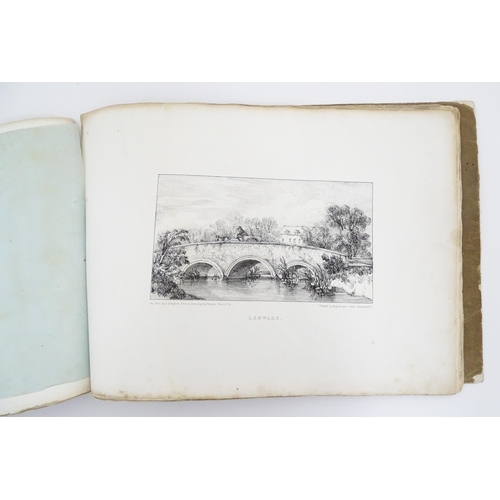 2153 - Books: Picturesque Views of all the Bridges belonging to the County of Norfolk, Parts 1 - 4, by Fran... 