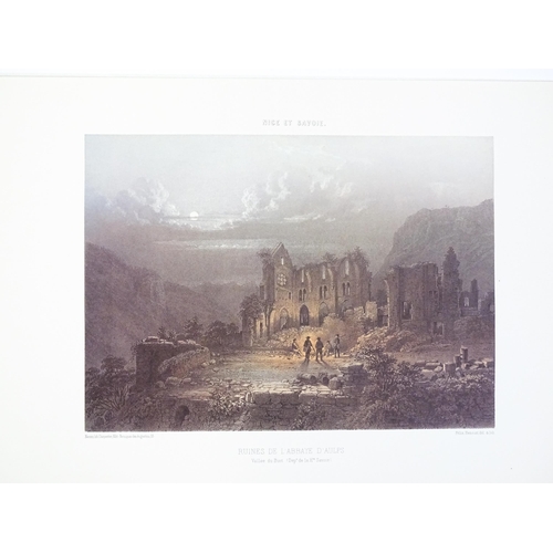 2048 - French School, 20th century, Lithographs, A folio of twelve lithographs from the Paul Payot Nice et ... 