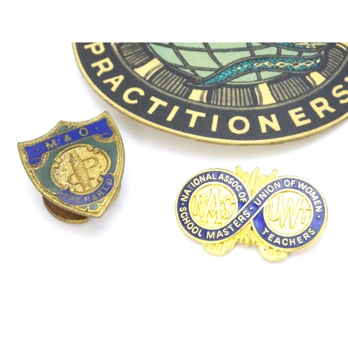 980 - Trade Union Interest: a quantity of assorted badges, pins, etc. to include The National Association ... 