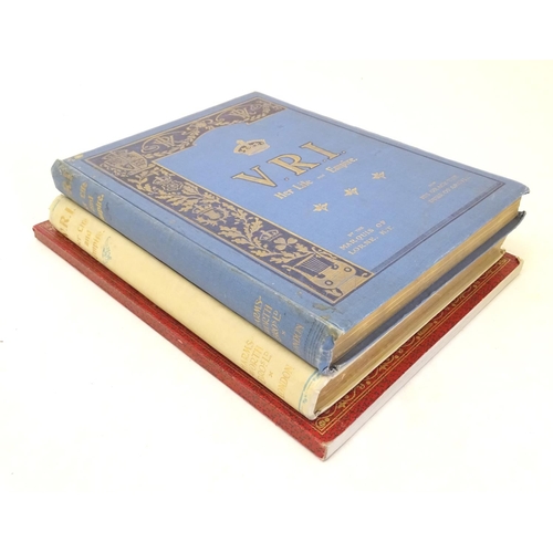 128 - Books: The Illustrated London News, silver jubilee record number 1910-1935, together with two copies... 