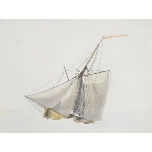 620 - A quantity of Marine School engravings titles to include Fresh Breeze Corvettes with a Marine overbo... 