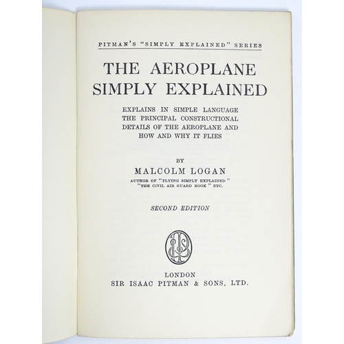 705 - Books: A quantity of assorted book on the subject of aviation to include The Air Navigator's Stars b... 