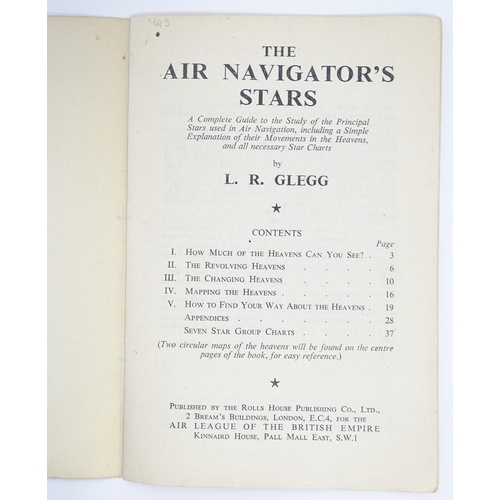 705 - Books: A quantity of assorted book on the subject of aviation to include The Air Navigator's Stars b... 