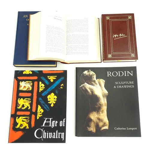 753 - Books: Five assorted books comprising Age of Chivalry edited by Jonathan Alexander & Paul Binski, 19... 