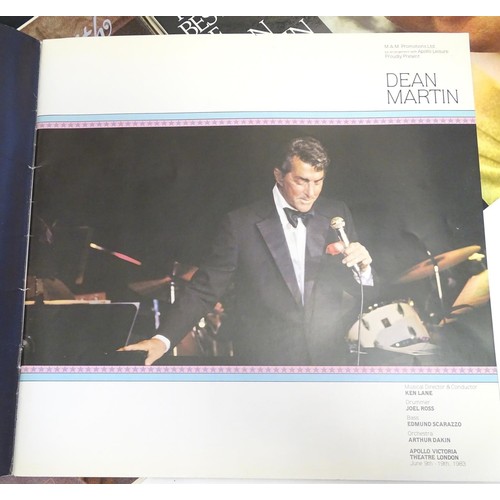 769 - A collection of 20thC 33 rpm Vinyl records / LPs, Dean Martin & Frank Sinatra, comprising: Dean Mart... 