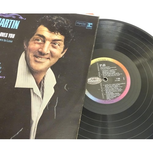 769 - A collection of 20thC 33 rpm Vinyl records / LPs, Dean Martin & Frank Sinatra, comprising: Dean Mart... 