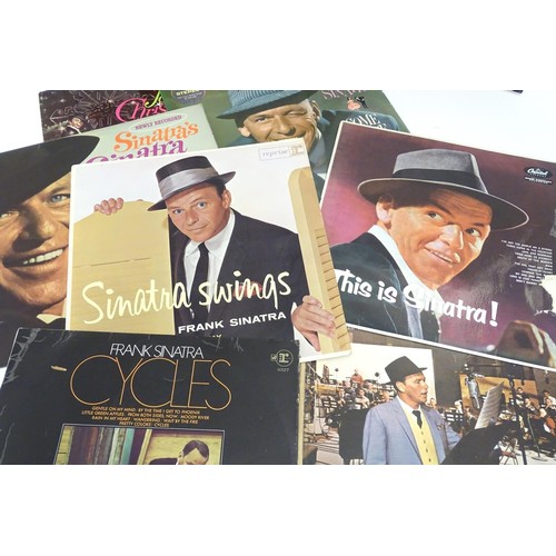 769 - A collection of 20thC 33 rpm Vinyl records / LPs, Dean Martin & Frank Sinatra, comprising: Dean Mart... 