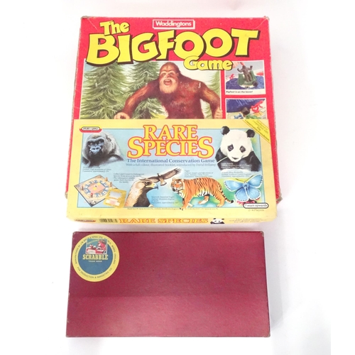 298 - Toys: A quantity of assorted toys and games by Waddingtons, MB Games etc. to include The Bigfoot Gam... 