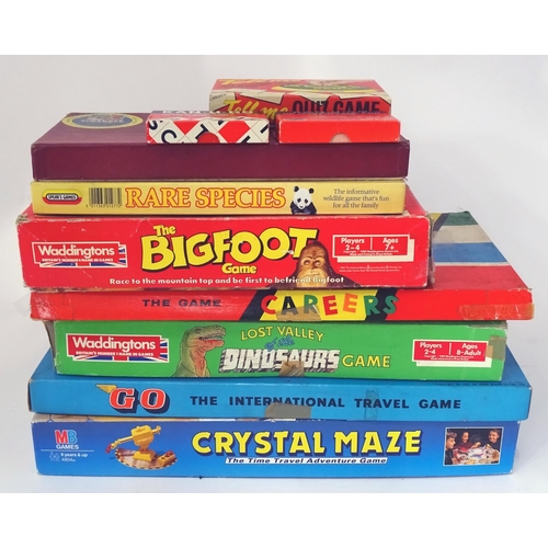 298 - Toys: A quantity of assorted toys and games by Waddingtons, MB Games etc. to include The Bigfoot Gam... 