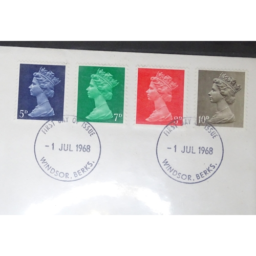 319 - Stamps / Postal History : Two albums containing 20thC First Day Covers and correspondence dating fro... 