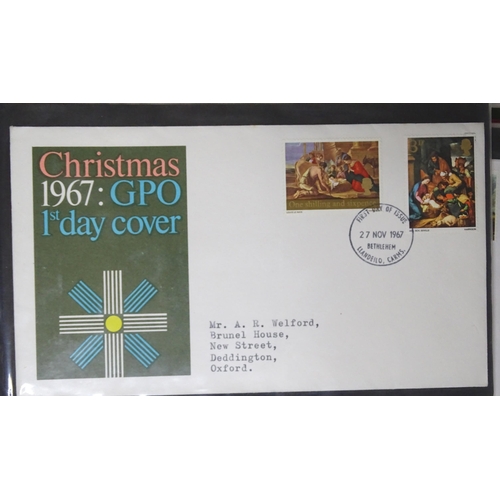 319 - Stamps / Postal History : Two albums containing 20thC First Day Covers and correspondence dating fro... 