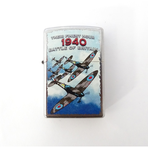 491 - Four boxed Zippo pocket lighters, including commemorative issues for the 1960 moon landing and the B... 