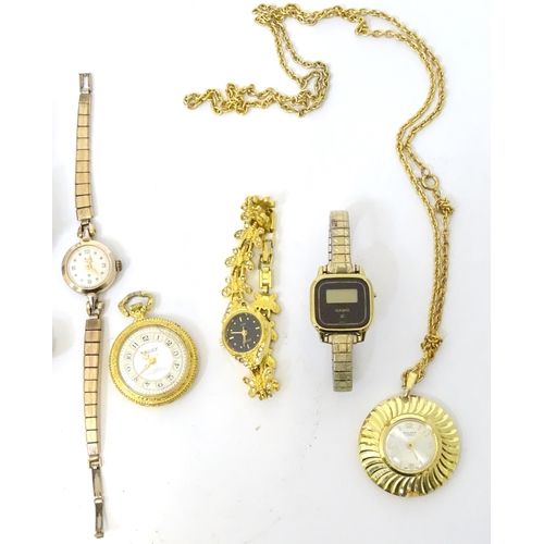 536 - A quantity of assorted manual wind and quartz watches to include wrist watches by Sekonda, Pulsar, A... 