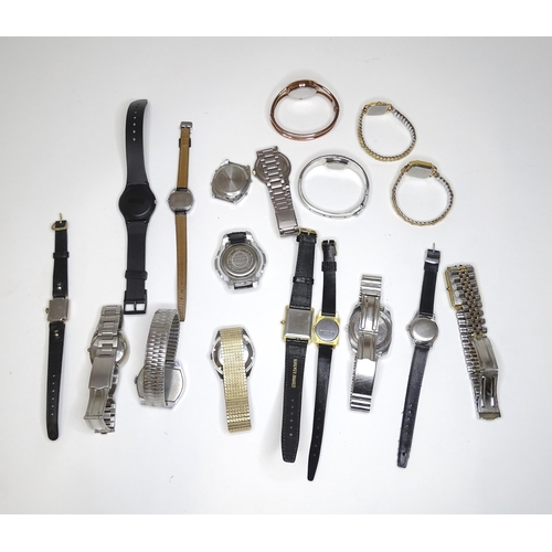 543 - A quantity of assorted ladies and gentleman's wristwatches to include examples by Accurist, Adrem, A... 