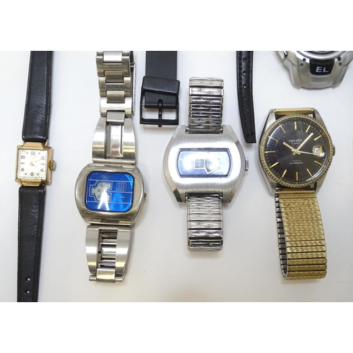 543 - A quantity of assorted ladies and gentleman's wristwatches to include examples by Accurist, Adrem, A... 