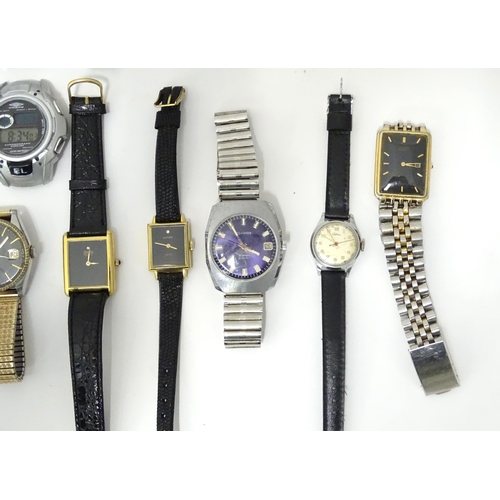 543 - A quantity of assorted ladies and gentleman's wristwatches to include examples by Accurist, Adrem, A... 