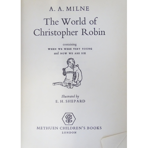 776 - Books: Four titles by A. A. Milne comprising Behind the Lines, 1940; Winnie-the-Pooh, 1982; The Worl... 