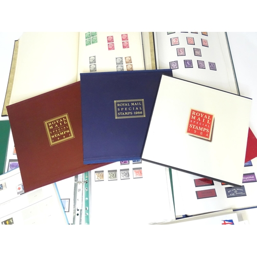 893 - Stamps / Postal History : A quantity of 20th & 21stC stamp albums to include Great Britain, Commonwe... 