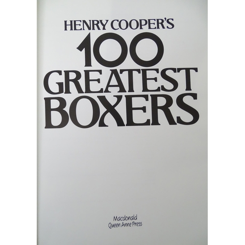 896 - Books: A quantity of books on the subject of Boxing to include Boxing The Champions by Ken Jones, A ... 