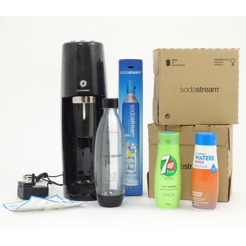 225 - A Sodastream with a spare CO2 cylinder