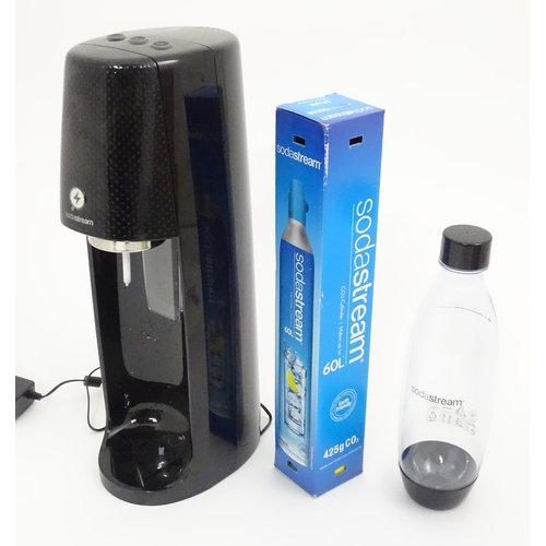 225 - A Sodastream with a spare CO2 cylinder