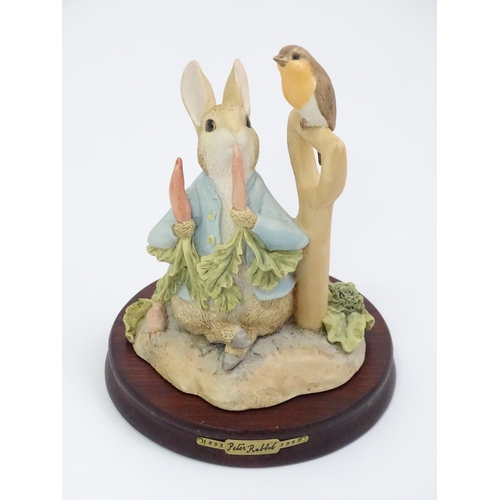 268 - A Border Fine Arts Beatrix Potter model of Peter Rabbit model no. CBP 01. Approx. 6