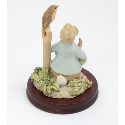 268 - A Border Fine Arts Beatrix Potter model of Peter Rabbit model no. CBP 01. Approx. 6