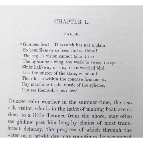 317 - Books: Two books on the subject of natural history, comprising Glaucus, or The Wonders of the Shore,... 