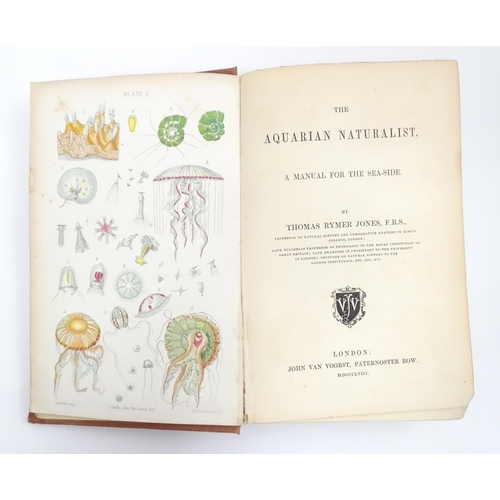 317 - Books: Two books on the subject of natural history, comprising Glaucus, or The Wonders of the Shore,... 