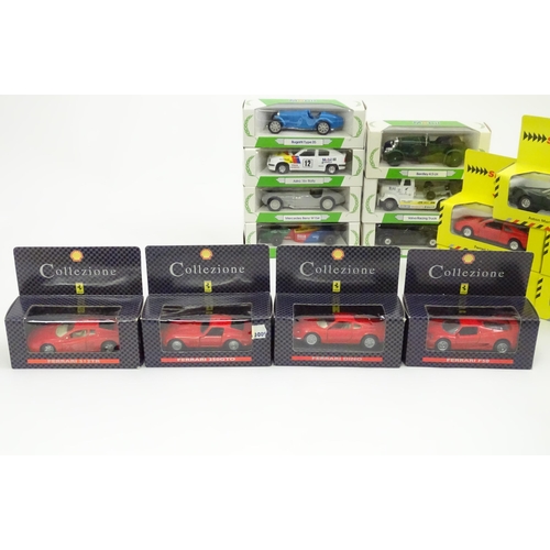 340 - Toys: A quantity of assorted die cast scale model cars / vehicles to include examples by Corgi Mobil... 