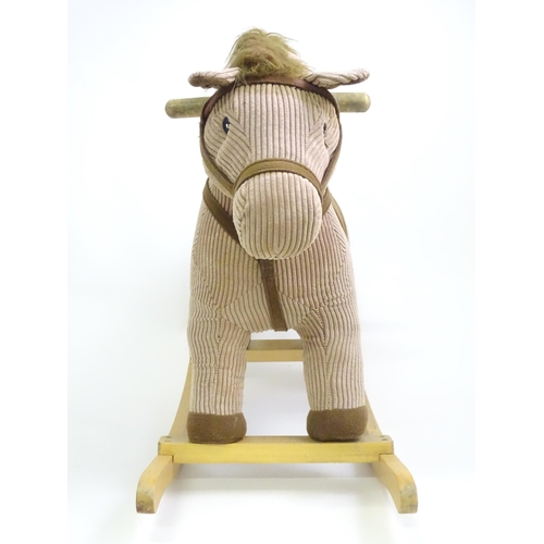 405 - A Chad Valley toddler's rocking horse / rocker. Approx. 28