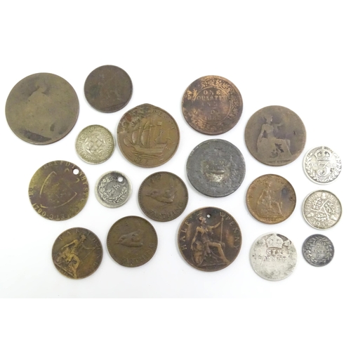 481 - A quantity of 18th, 19th & 20thC British, Commonwealth and Worldwide coins