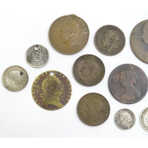 481 - A quantity of 18th, 19th & 20thC British, Commonwealth and Worldwide coins