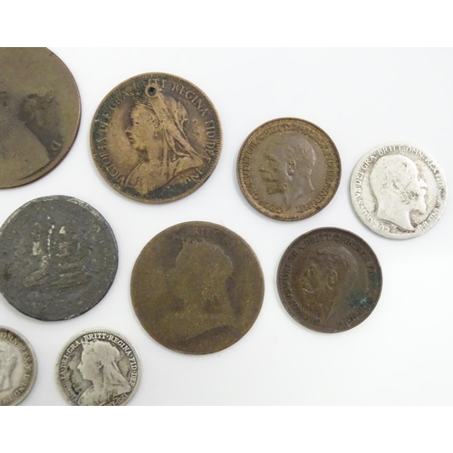 481 - A quantity of 18th, 19th & 20thC British, Commonwealth and Worldwide coins