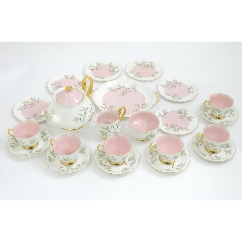 56 - A quantity of assorted ceramics to include a Royal Albert tea wares in the Braemar pattern, an Aynsl... 