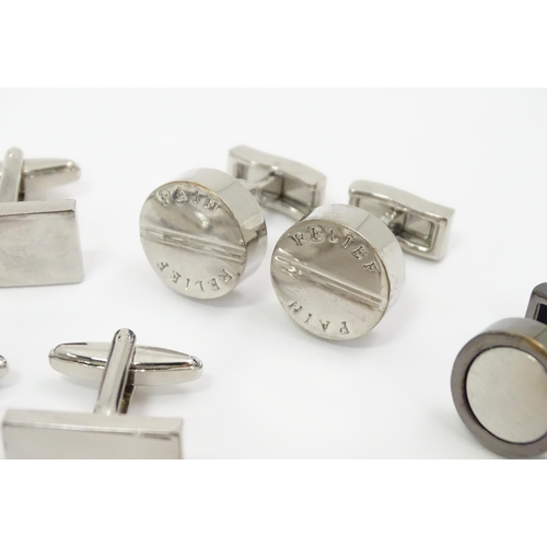 564 - A quantity of assorted cufflinks