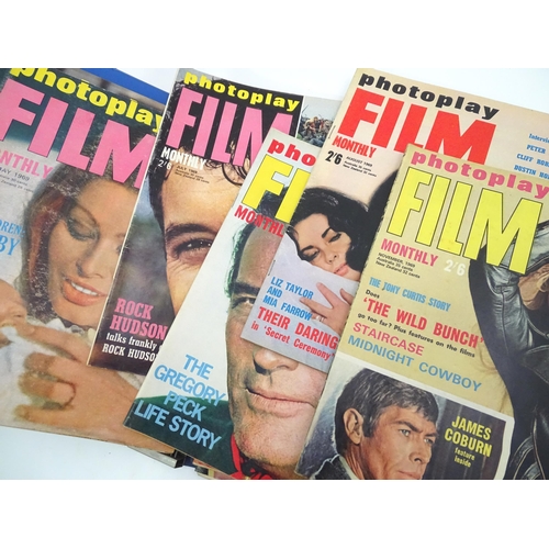 651 - Five binders containing Photoplay Film Monthly magazines (5)