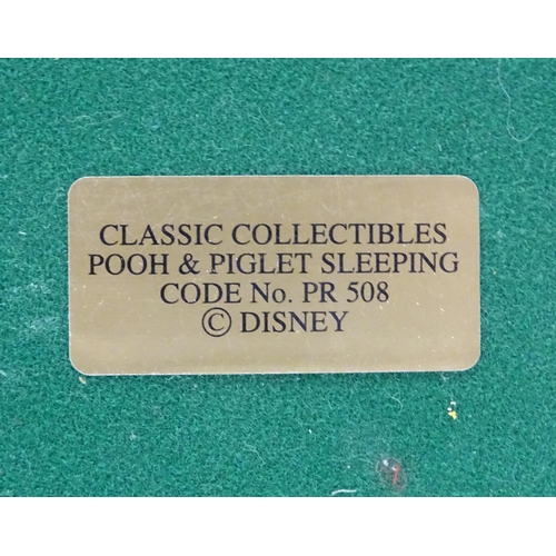 670 - A quantity of Winnie the Pooh figures / models to include examples by Border Fine Arts, Disney, etc.... 