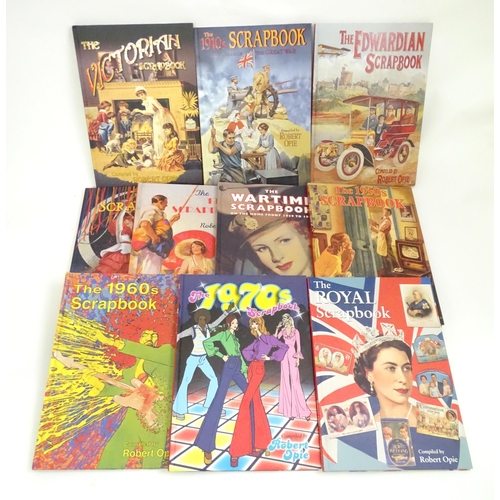 767 - A quantity of assorted advertising annuals to include The 1960s Scrapbook, The Royal Scrapbook, The ... 