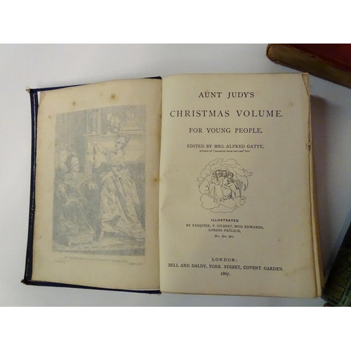 761 - A quantity of bound periodicals, including Punch 1920, Aunt Judy's Christmas Volume 1873, The Captai... 