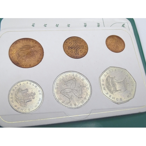 894 - Coins: A quantity of assorted coin sets to include The Twenty Pence Pieces - United Kingdom, Isle of... 