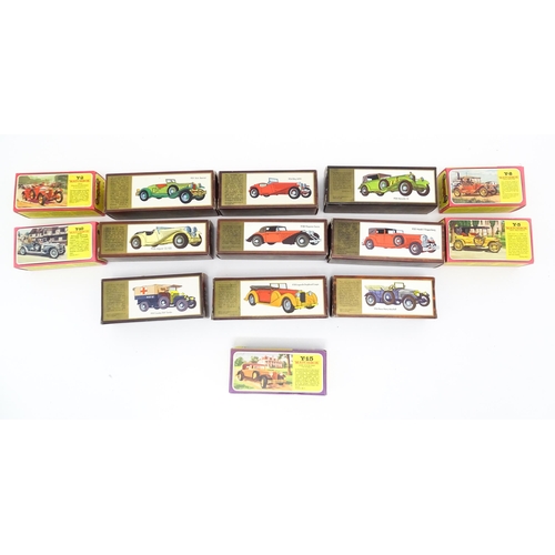 957 - Toys: A quantity of die cast scale model Matchbox Models of Yesteryear by Lesney to include Y1 1936 ... 