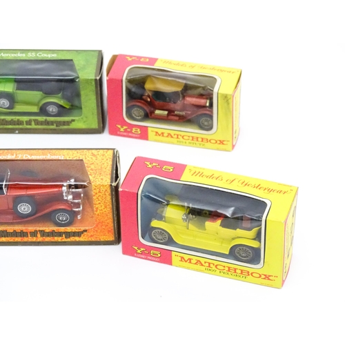 957 - Toys: A quantity of die cast scale model Matchbox Models of Yesteryear by Lesney to include Y1 1936 ... 