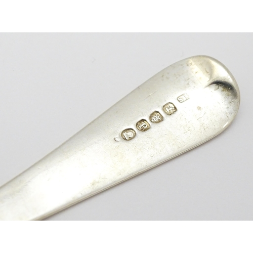 260 - A Geo III silver table spoon hallmarked London 1810, maker Solomon Houghton. Approx. 9