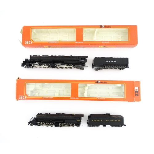 964A - Toys - Model Train / Railway Interest : Two scale model Rivarossi HO gauge locomotives comprising Un... 