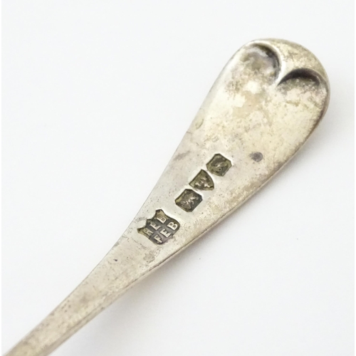 339 - A silver sifter spoon hallmarked Chester 1906 maker Barker Brothers (Herbert Edward Barker & Frank E... 